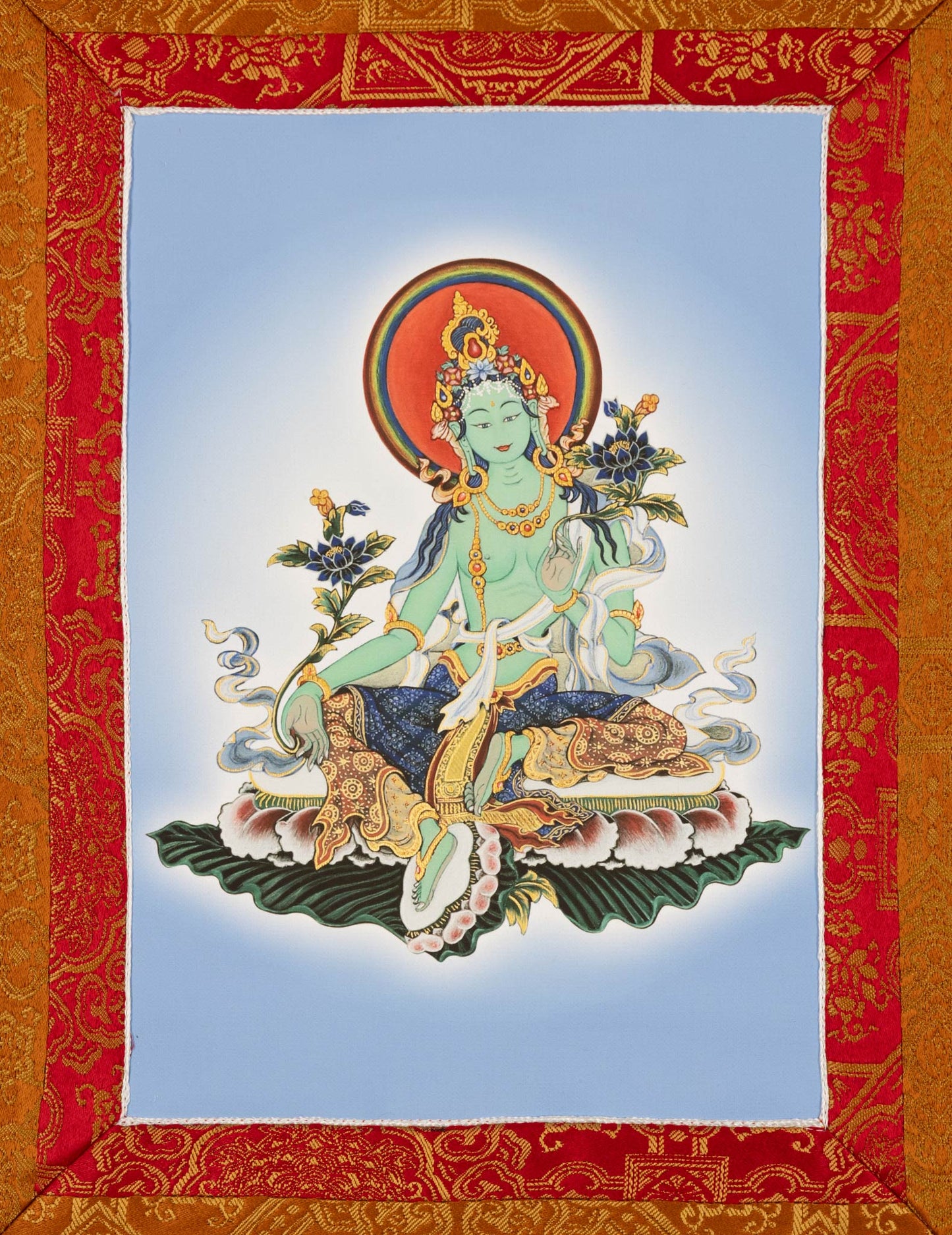 Green Tara Thangka V