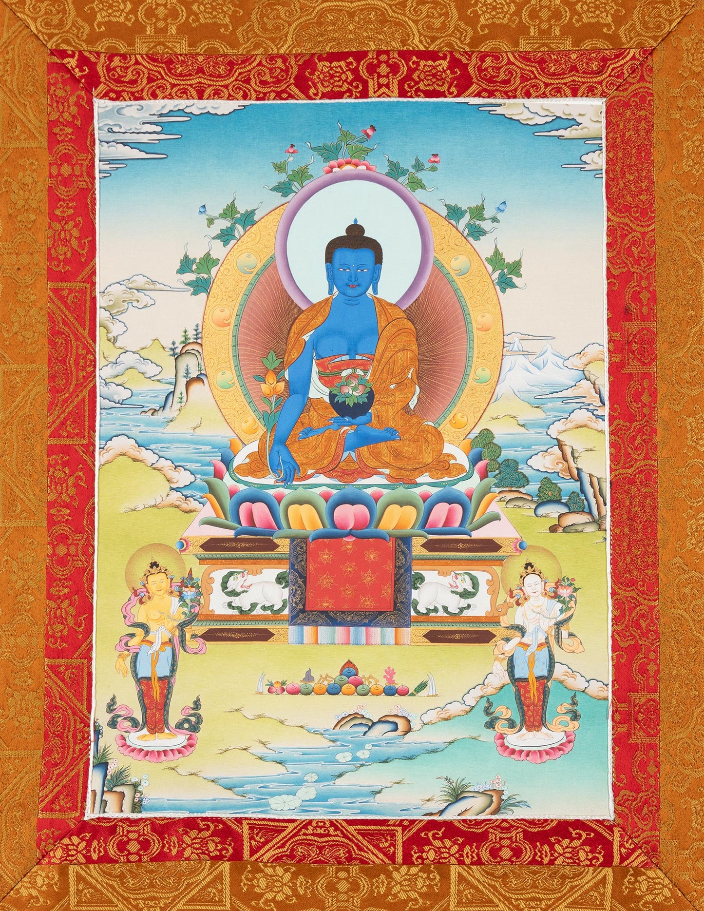 Medicine Buddha Thangka XV