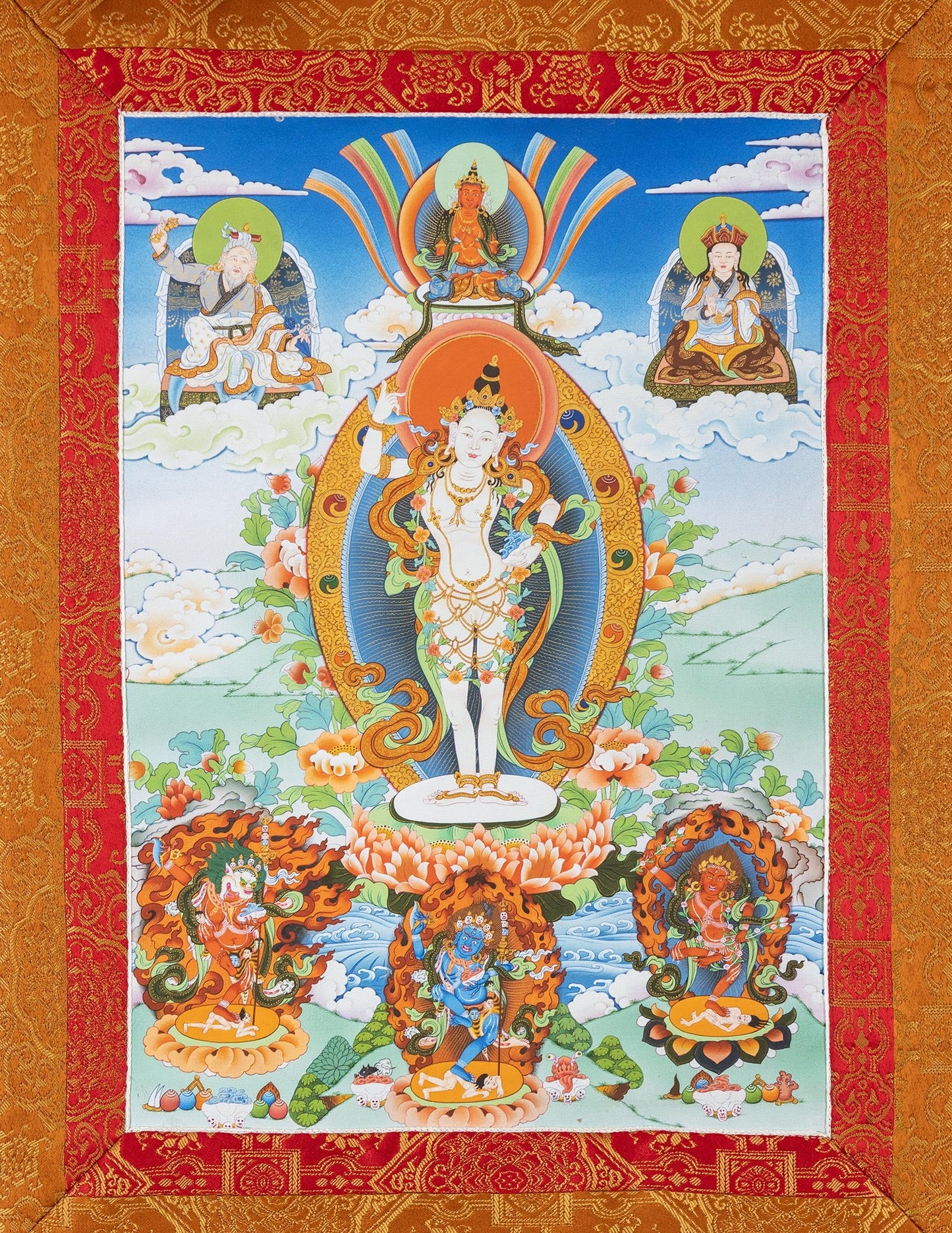 Yeshe Tsogyal Thangka III