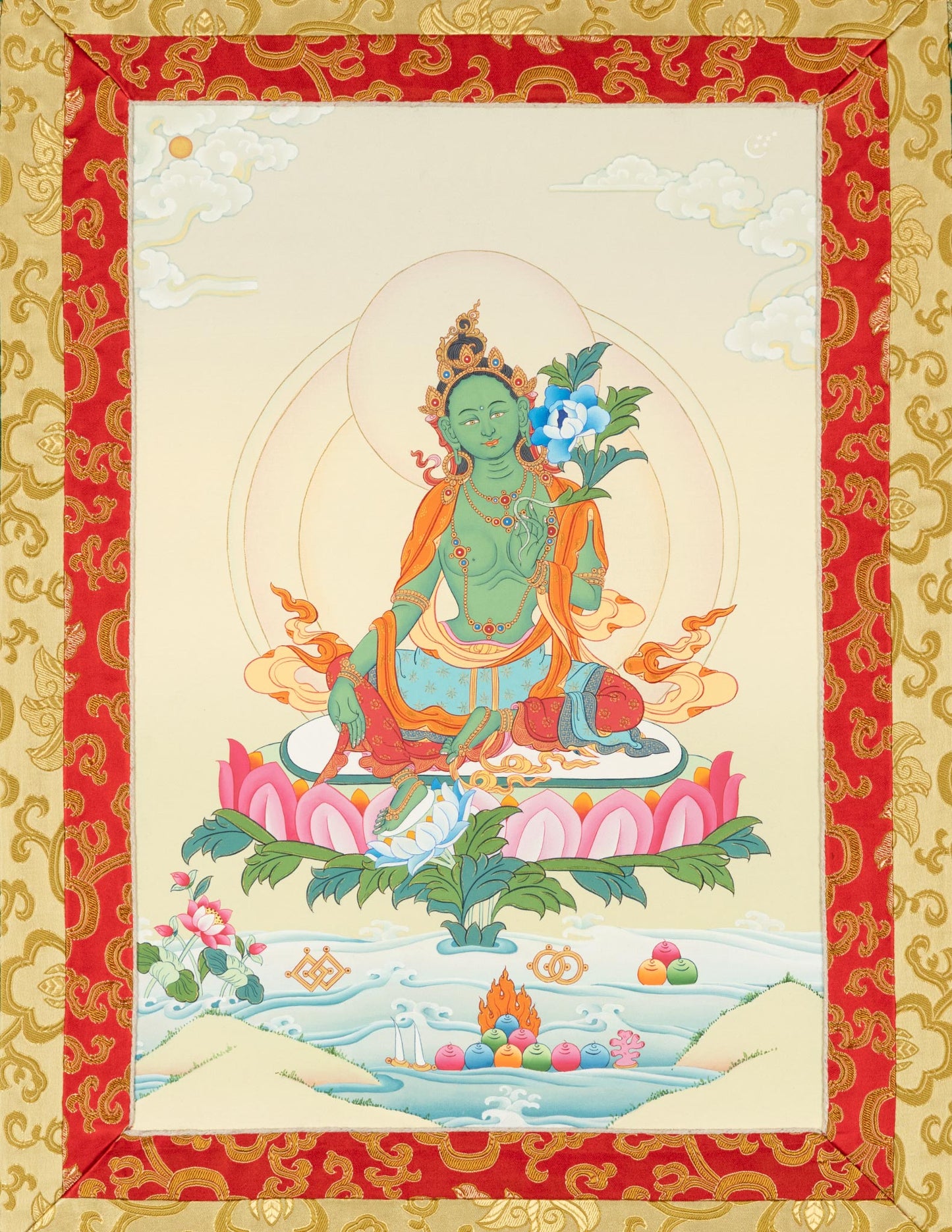 Green Tara Thangka III