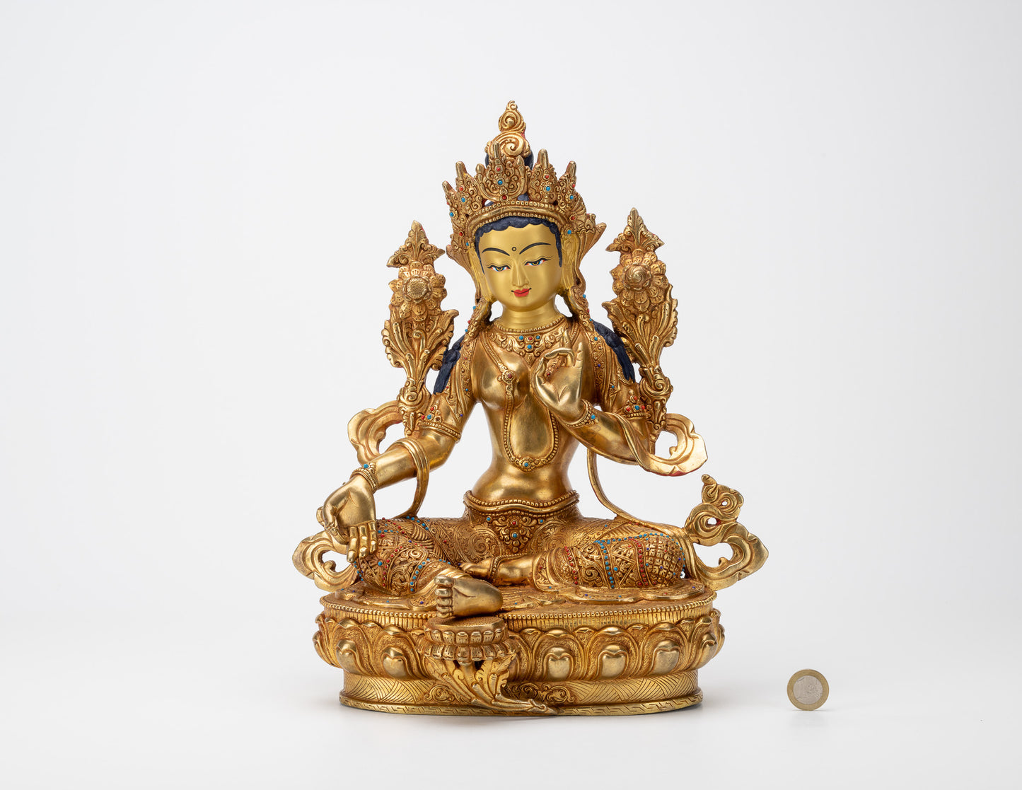 Green Tara Statue IX