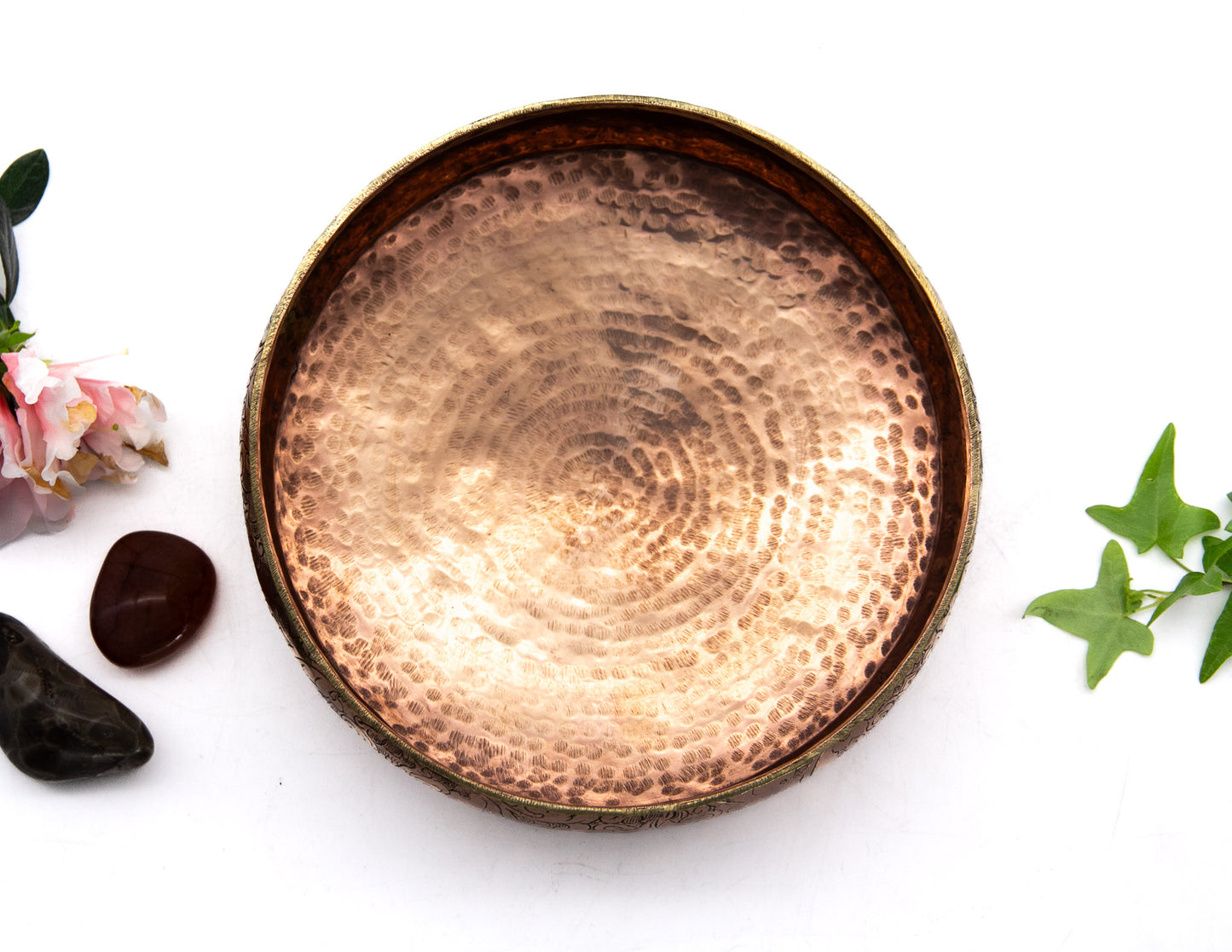 Mandala Plate, Polished Copper