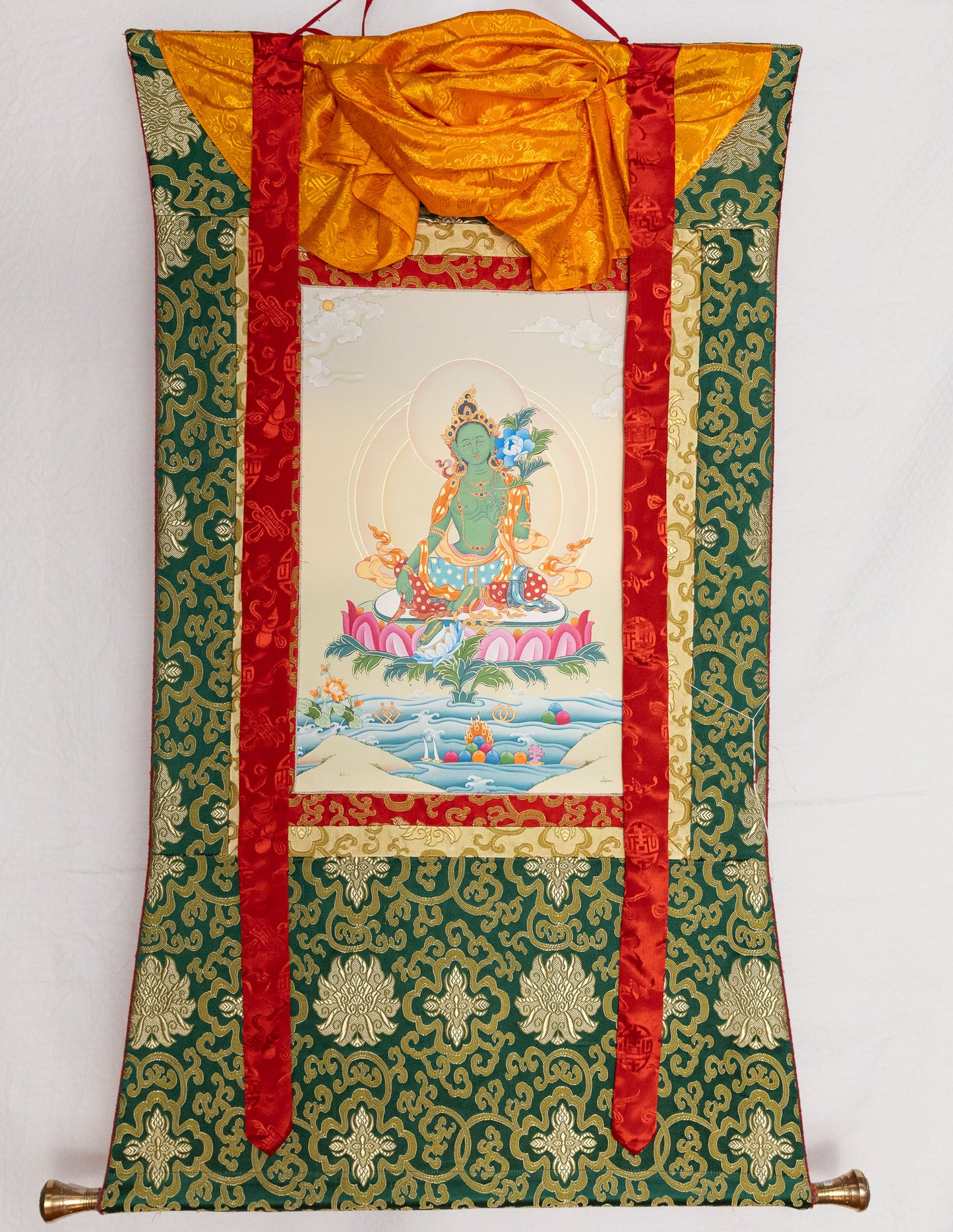 Green Tara Thangka X