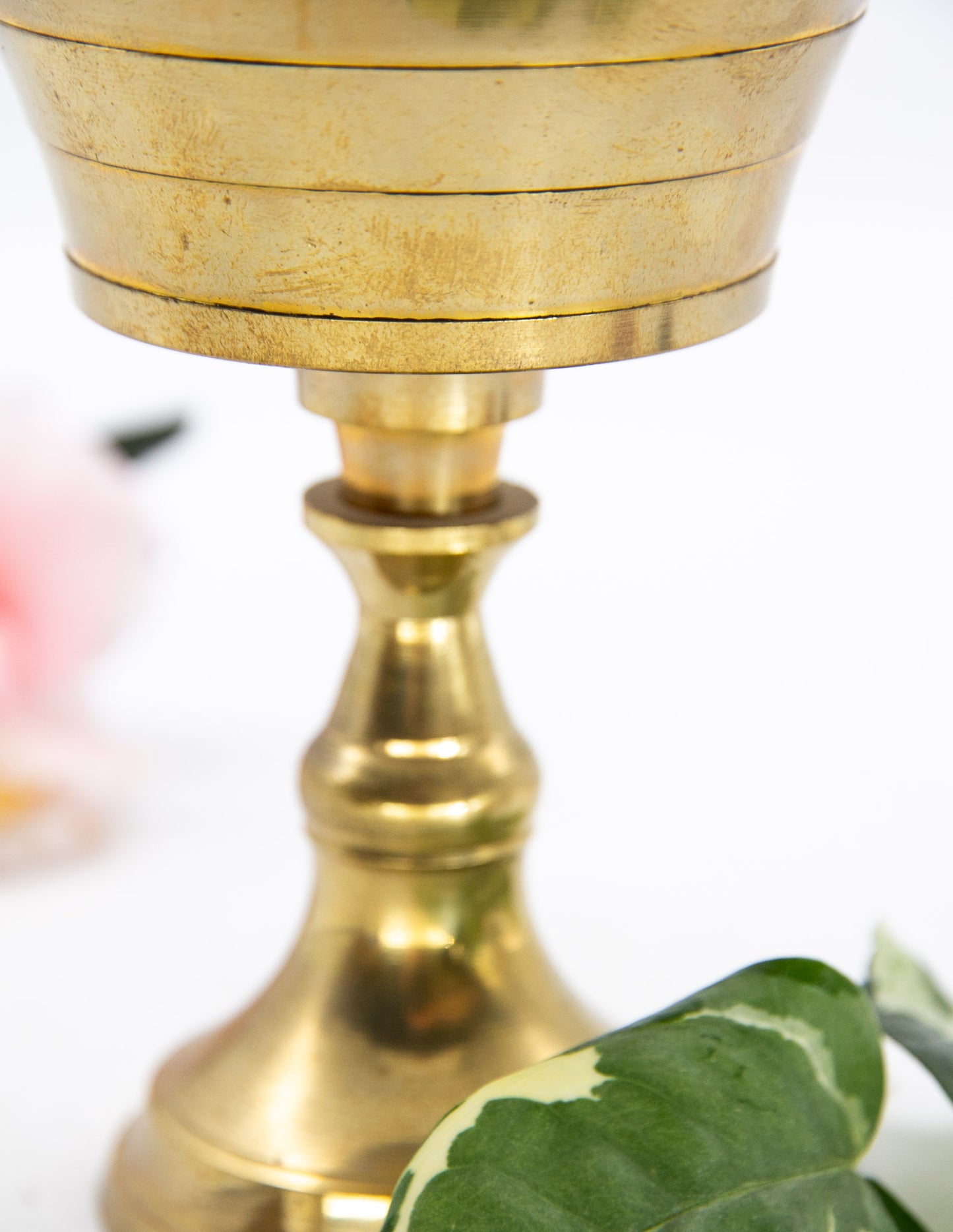 Butterlampe aus Messing / 11,5cm
