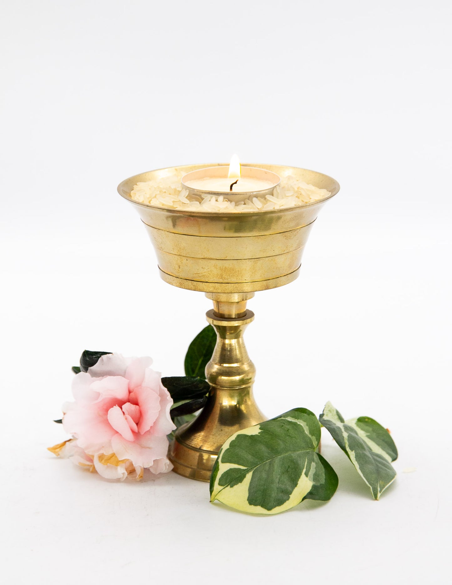 Butterlampe aus Messing / 11,5cm