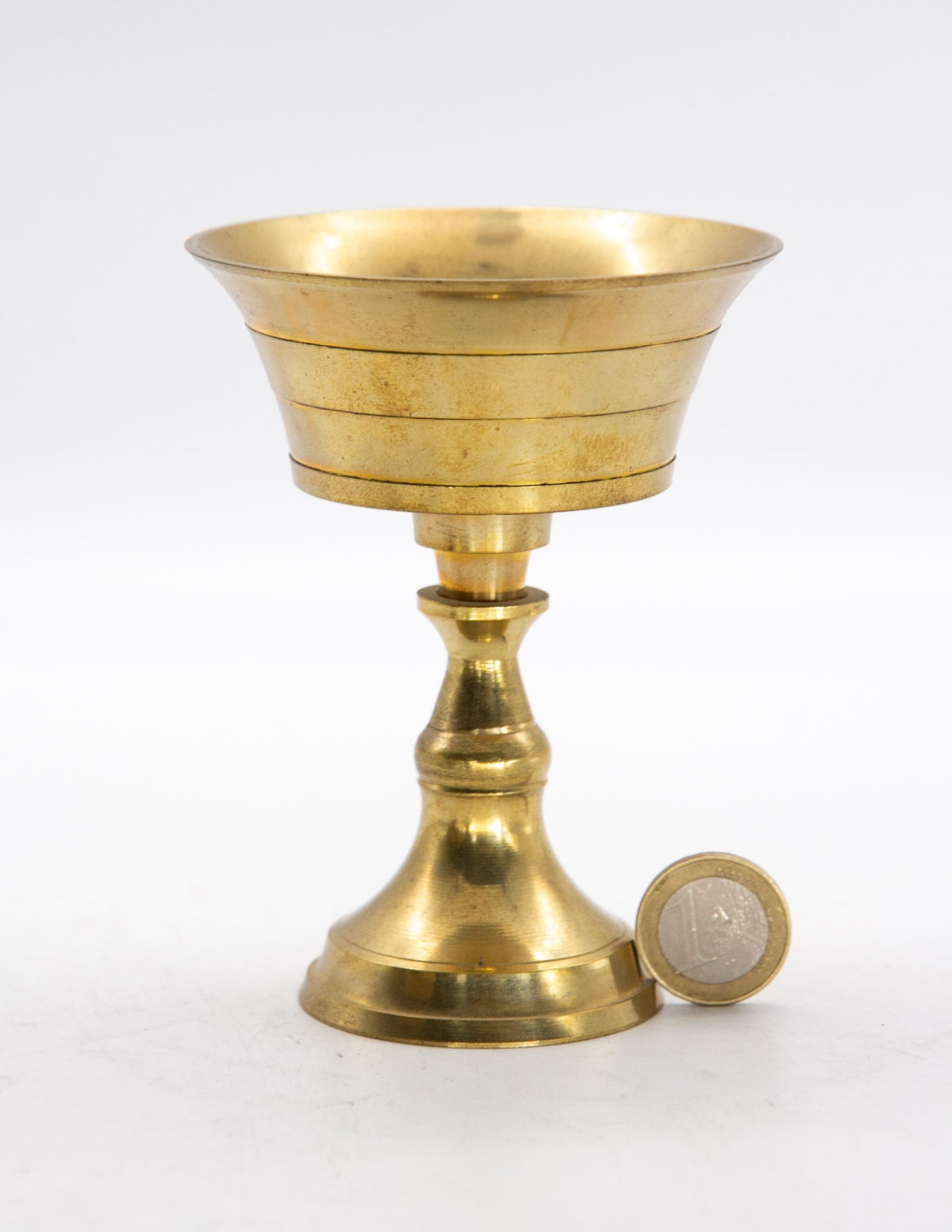 Butterlampe aus Messing / 11,5cm