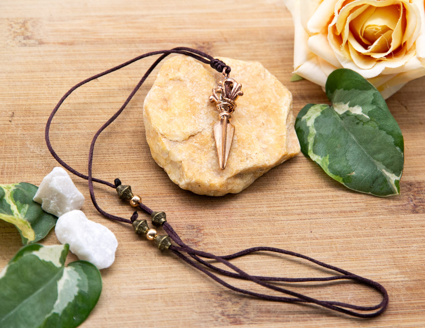 Copper Phurba Necklace