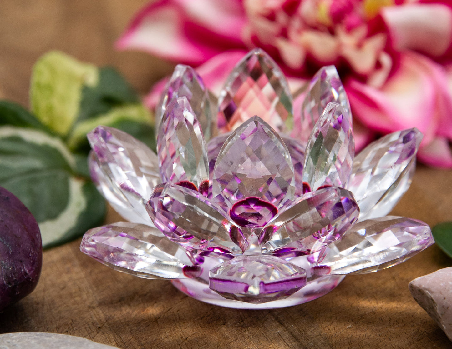 Glass Lotus – 9cm