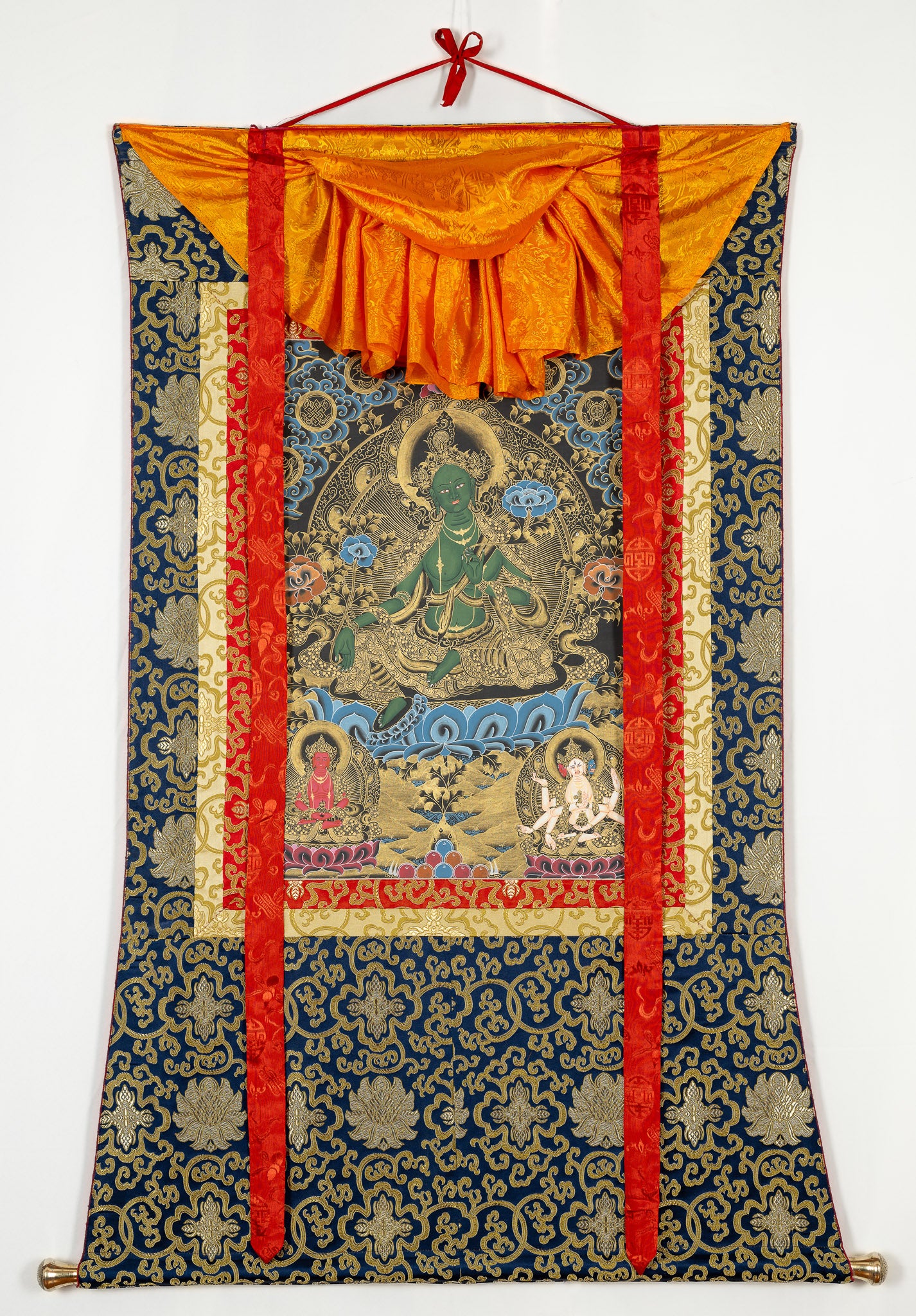 Green Tara Thangka VIII