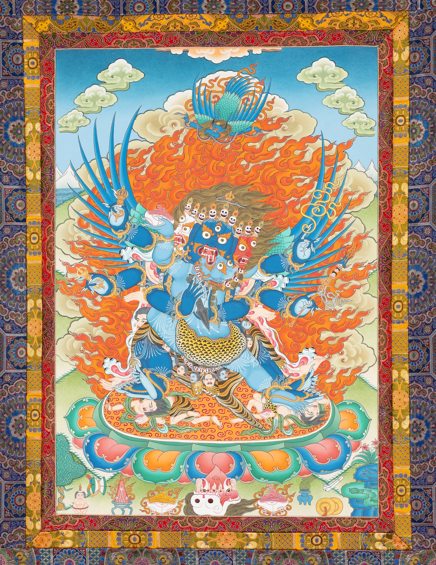 Vajrakilaya Thangka III