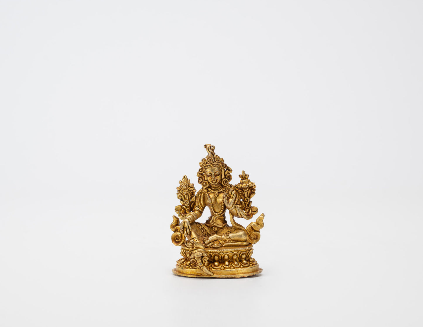 Mini Gold Deity Statues