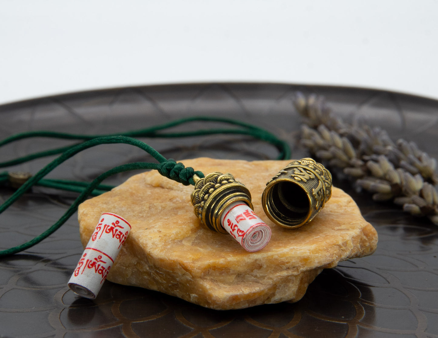 Mantra Roll Necklace