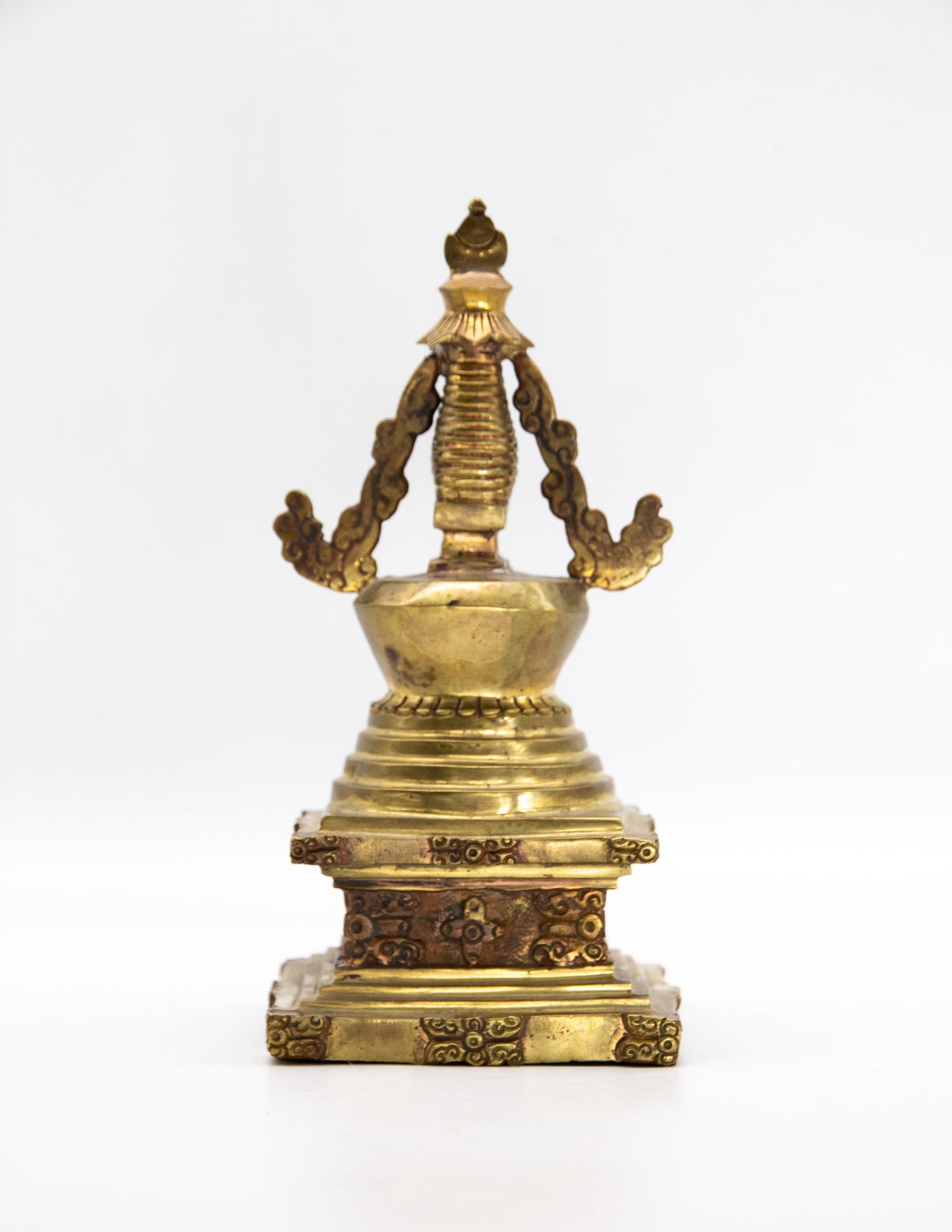 Brass Stupa of Enlightenment – 18cm