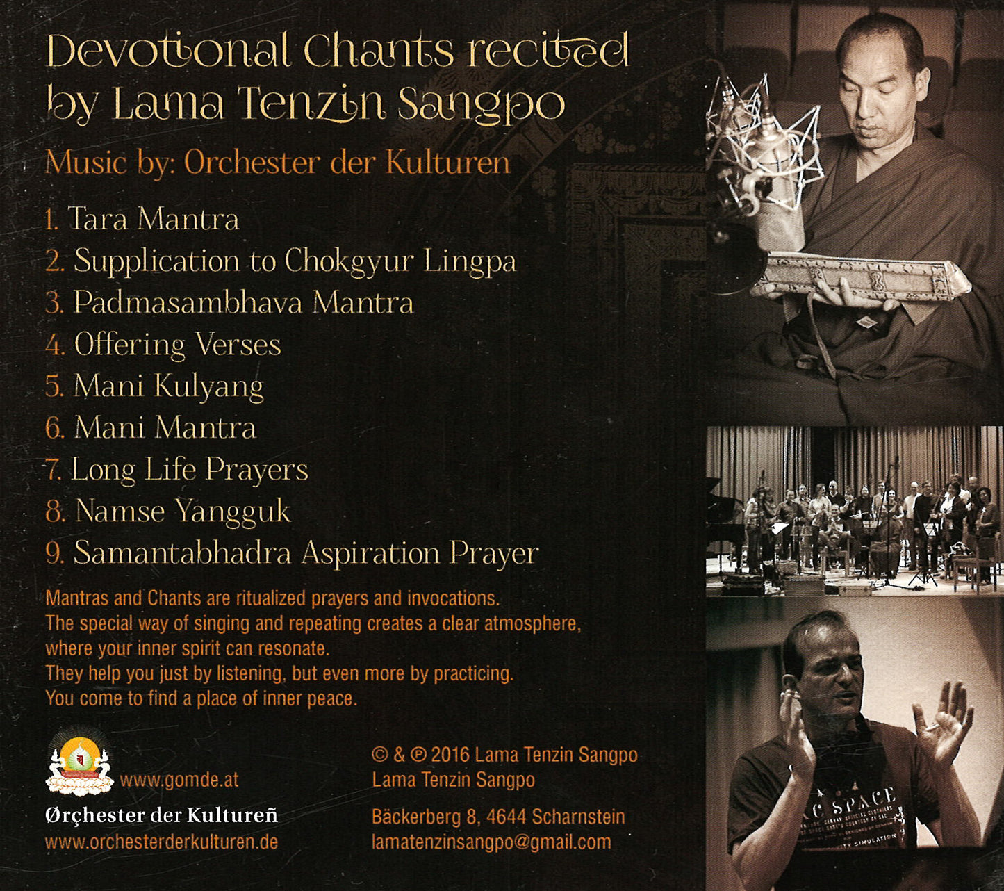 Devotional Chants CD