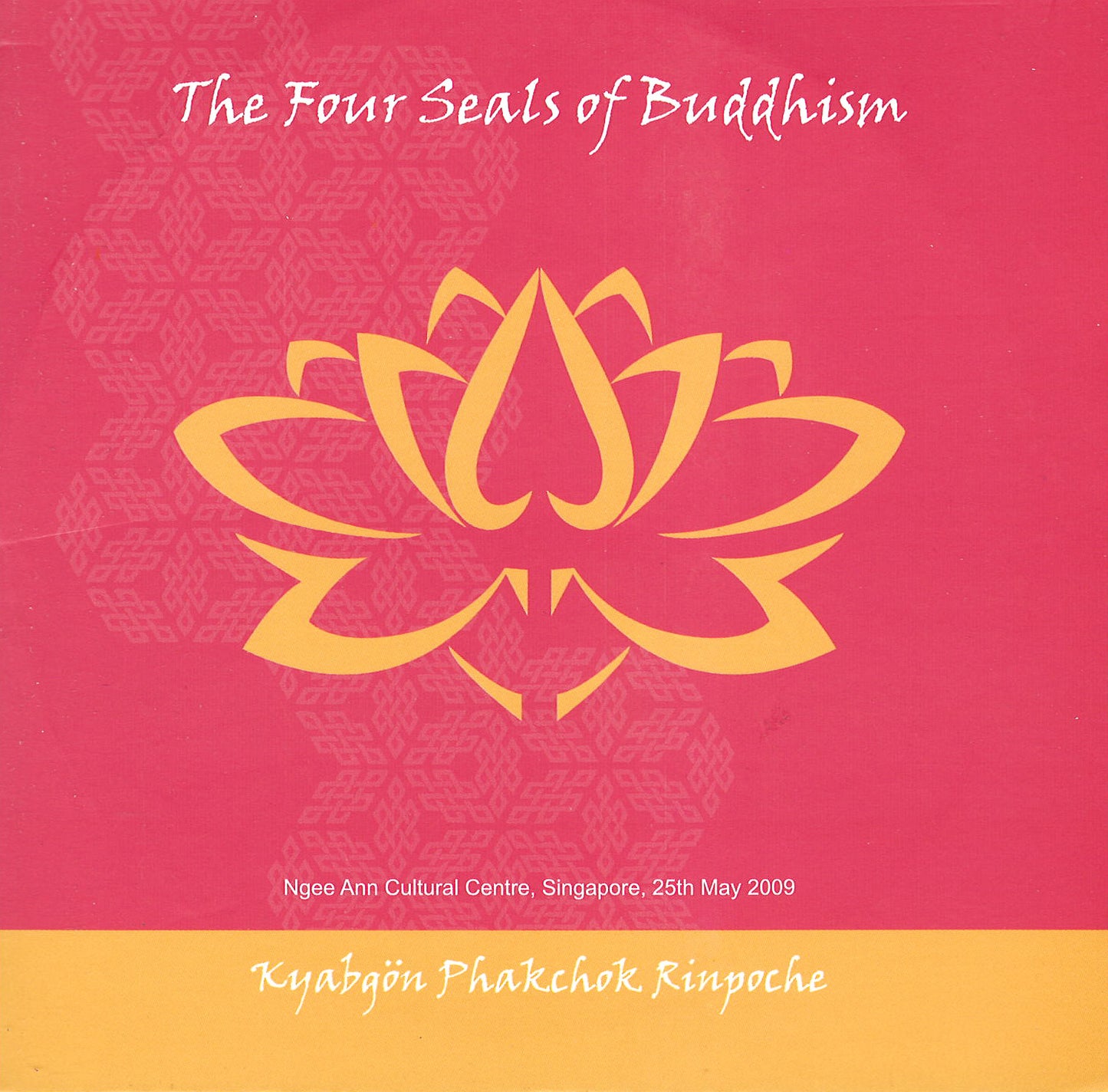 The Four Seals of Buddhism CD