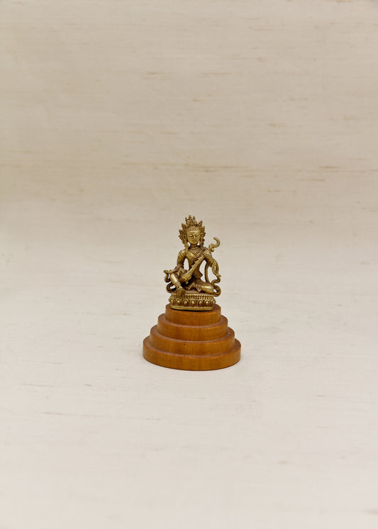 Wooden Pedestal for Mini Statues