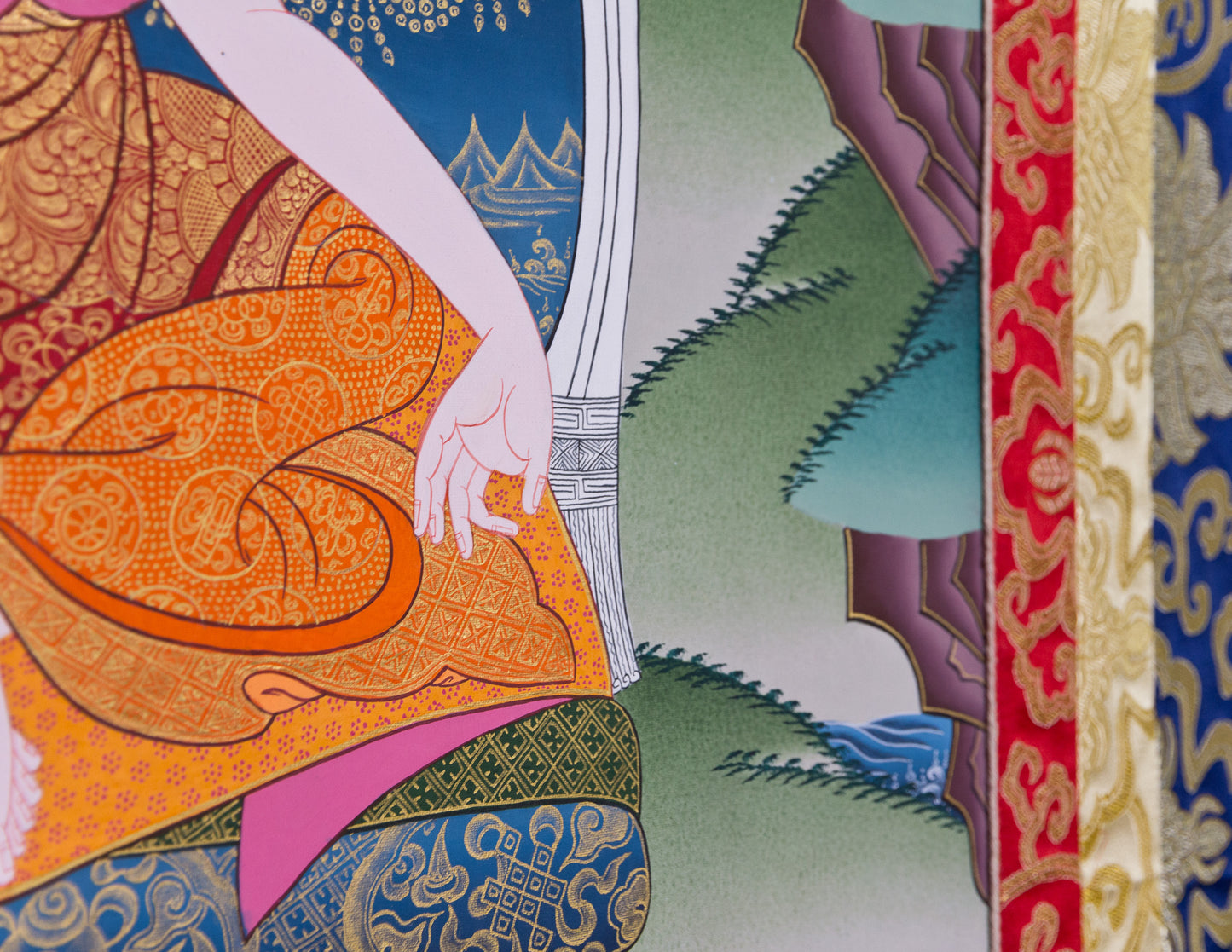 Shantideva Thangka