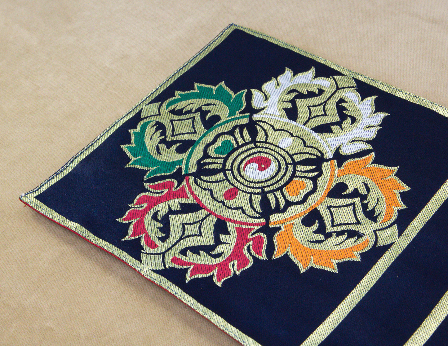 Small Brocade Cloth / Bell & Dorje Mat – Double Dorje