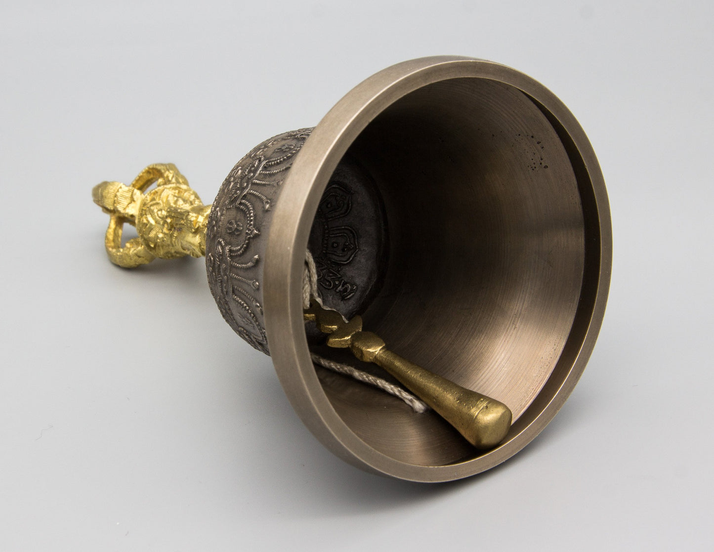 Fine Quality Bell & Dorje with Gold Contrast IV – Ani