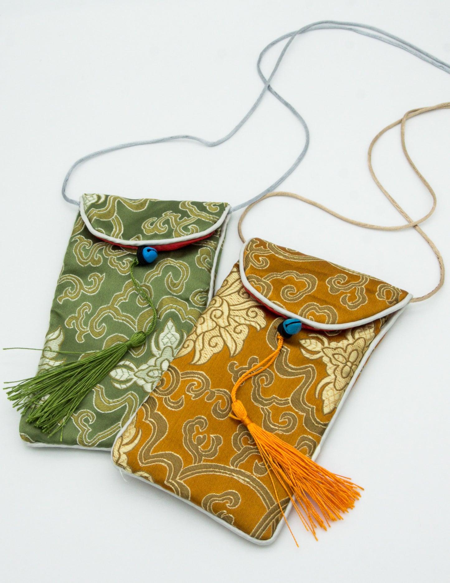 Silky Patterned Sling Bag / Phone Case