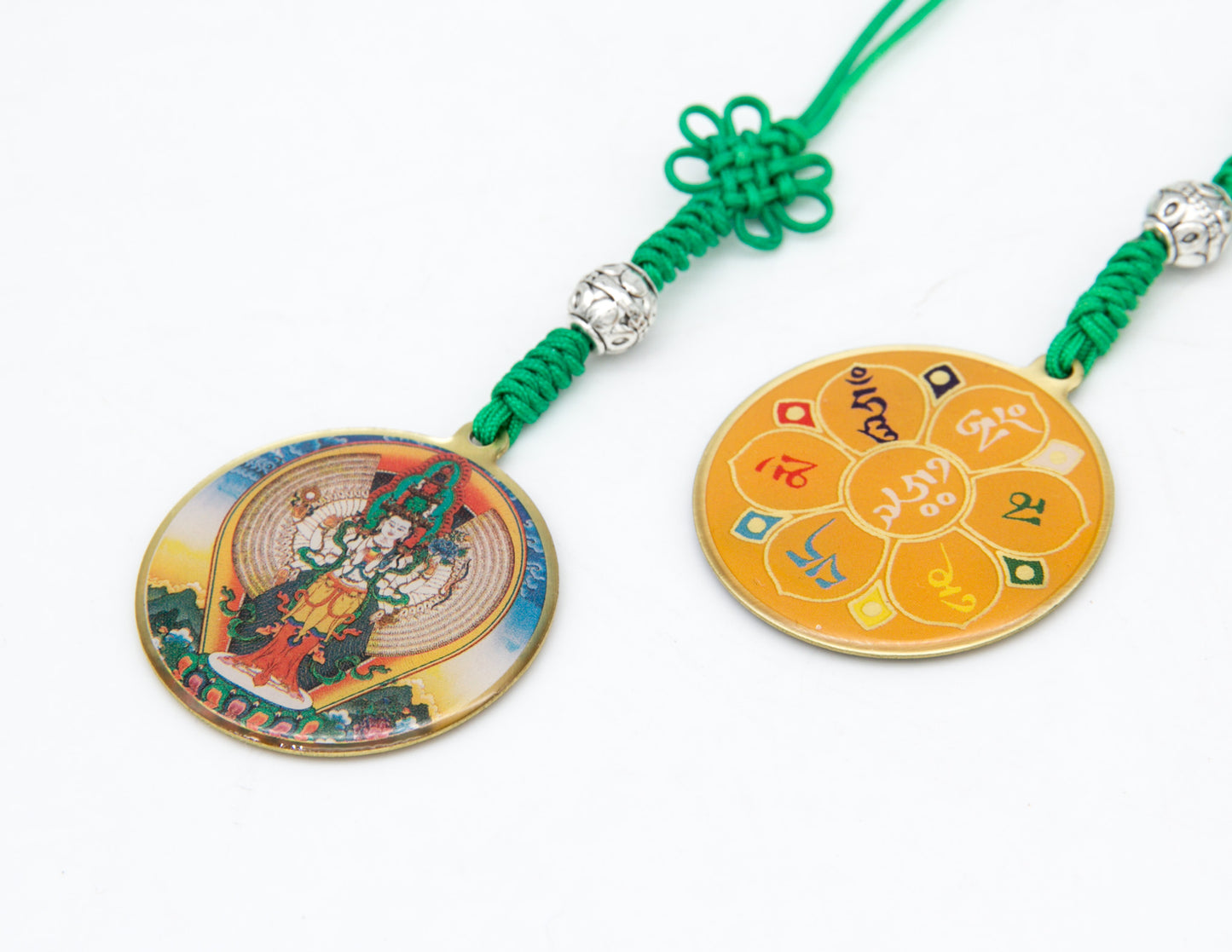 Colourful Deity Pendants