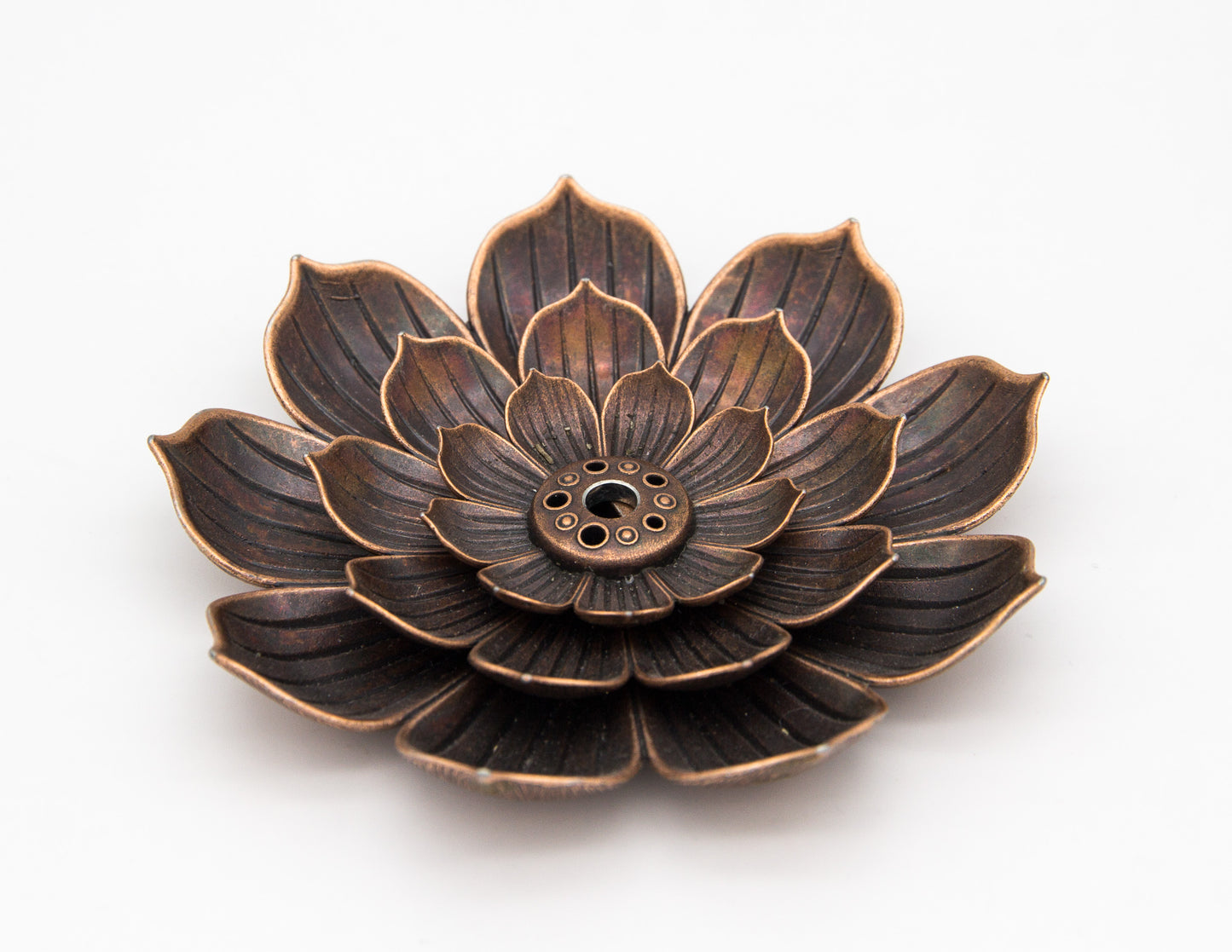 Layered Lotus Incense Holders