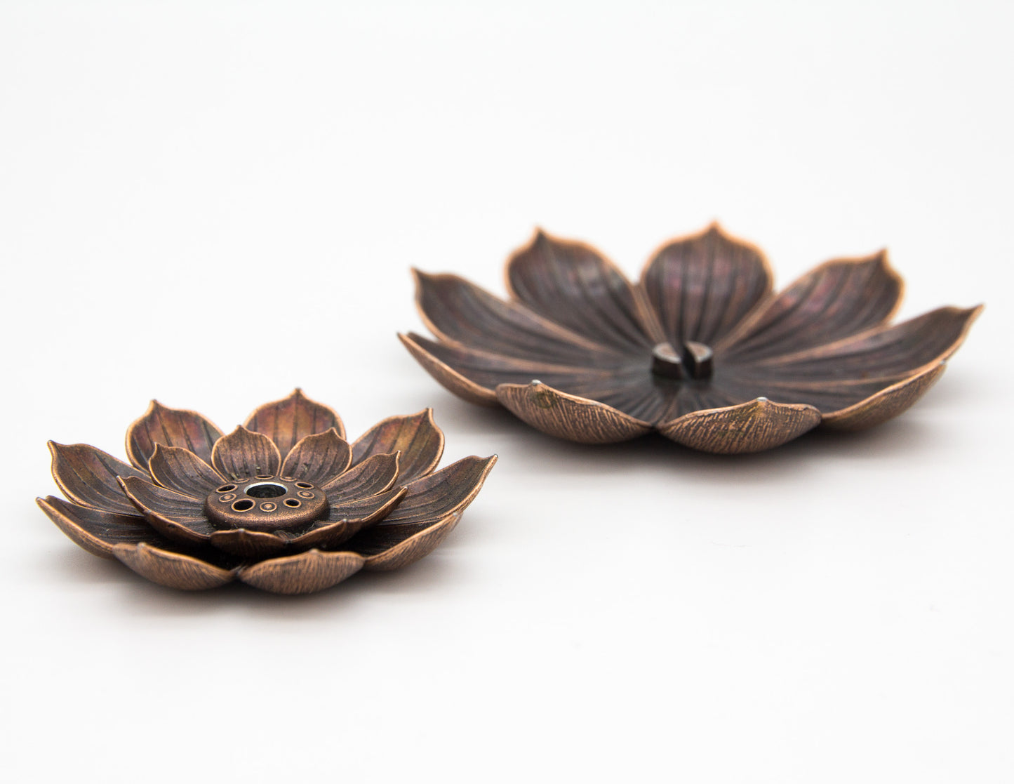 Layered Lotus Incense Holders