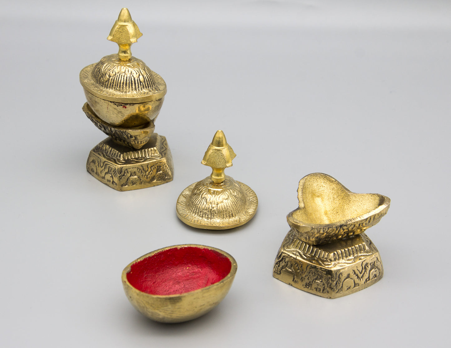 Par de Kapala de Latón – 8.5cm