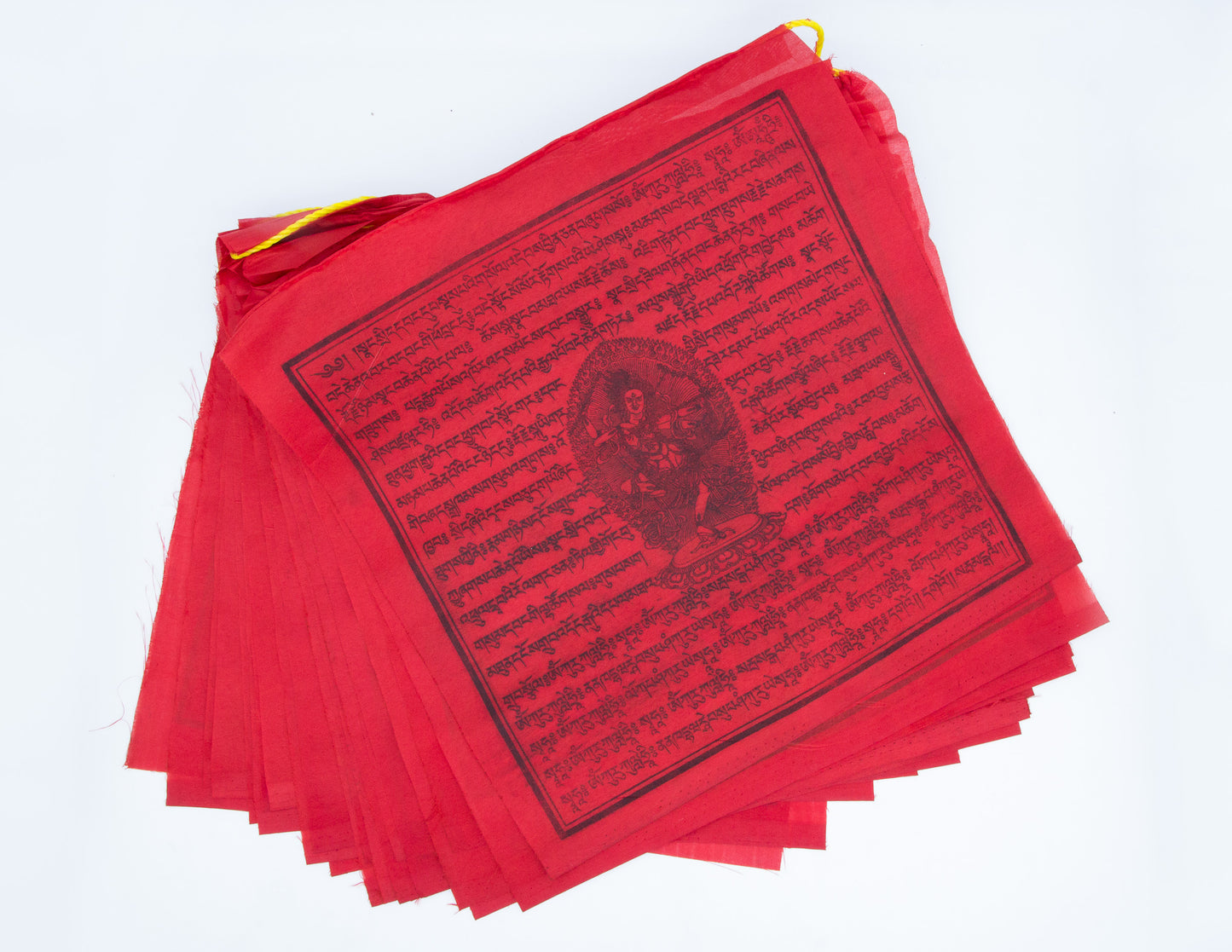 Large Kurukulle Prayer Flags, 33x33cm, 9.4m