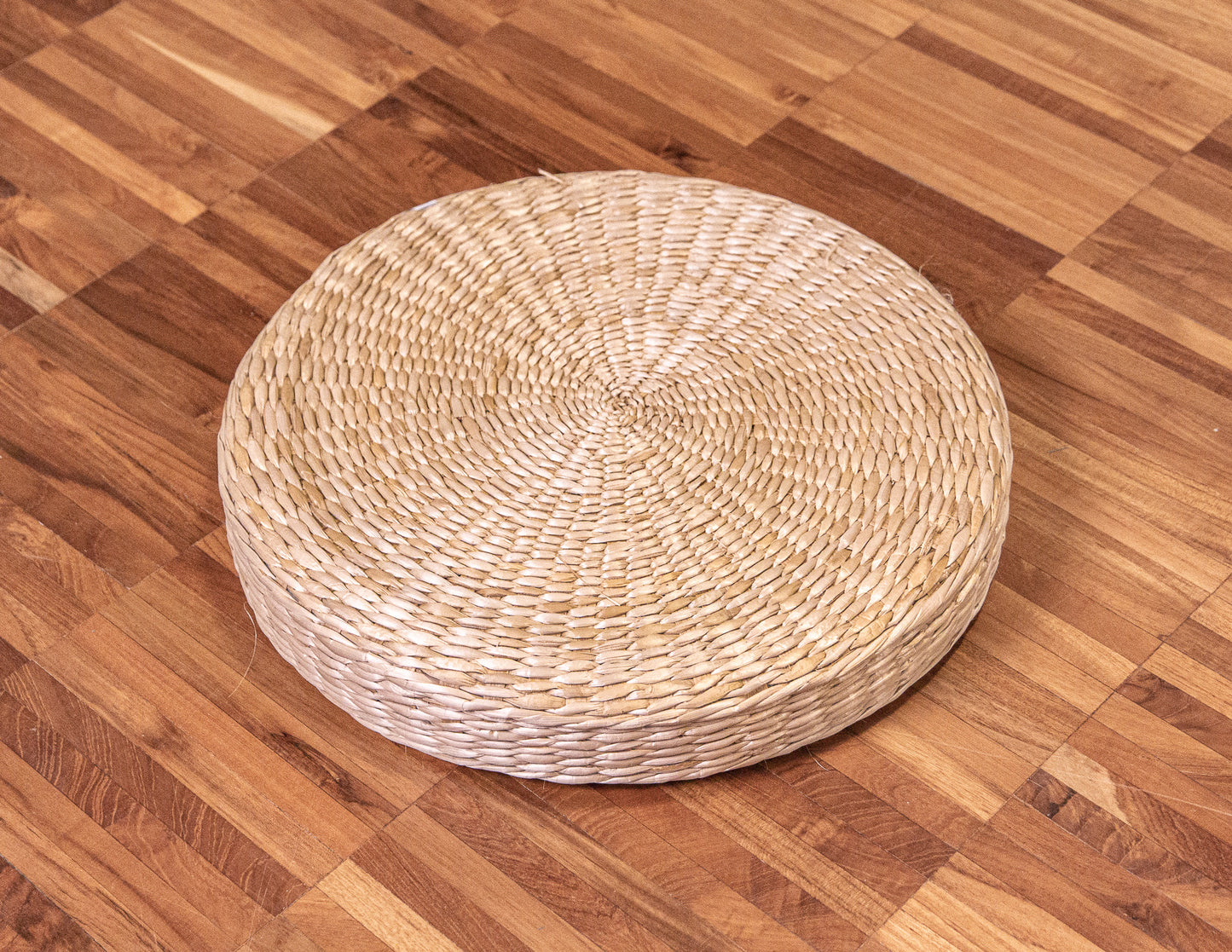 Asiento de meditación de ratán