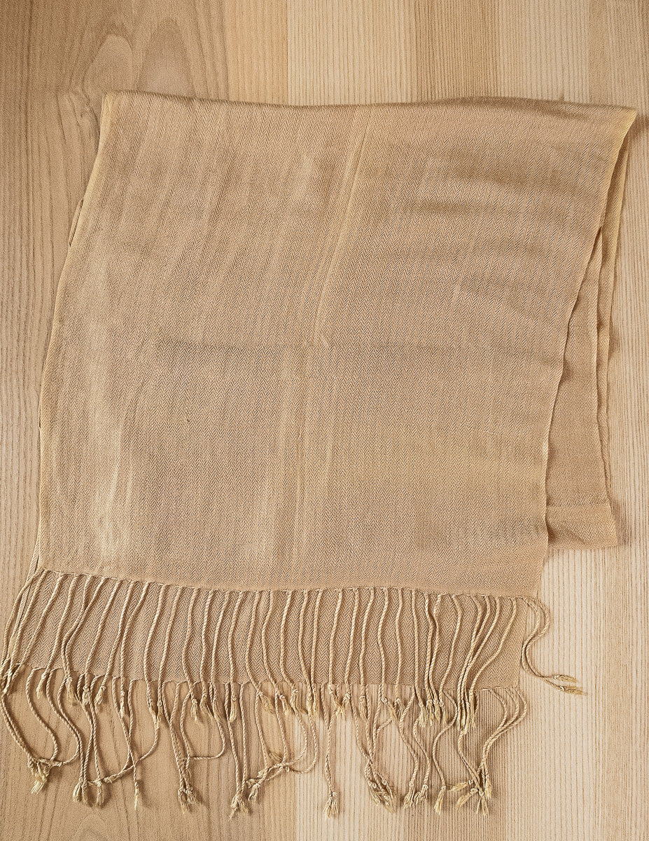 Fawn Shawl with Tassels