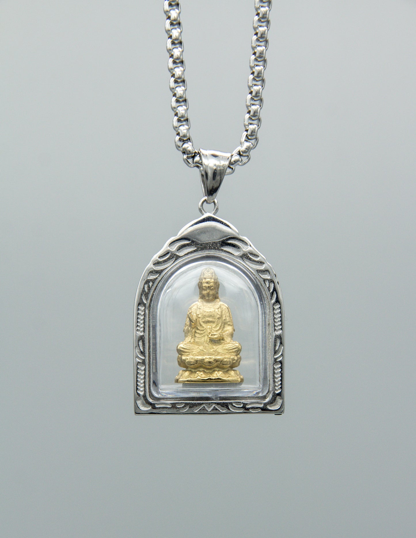 Guanyin Buddha Blase Halskette