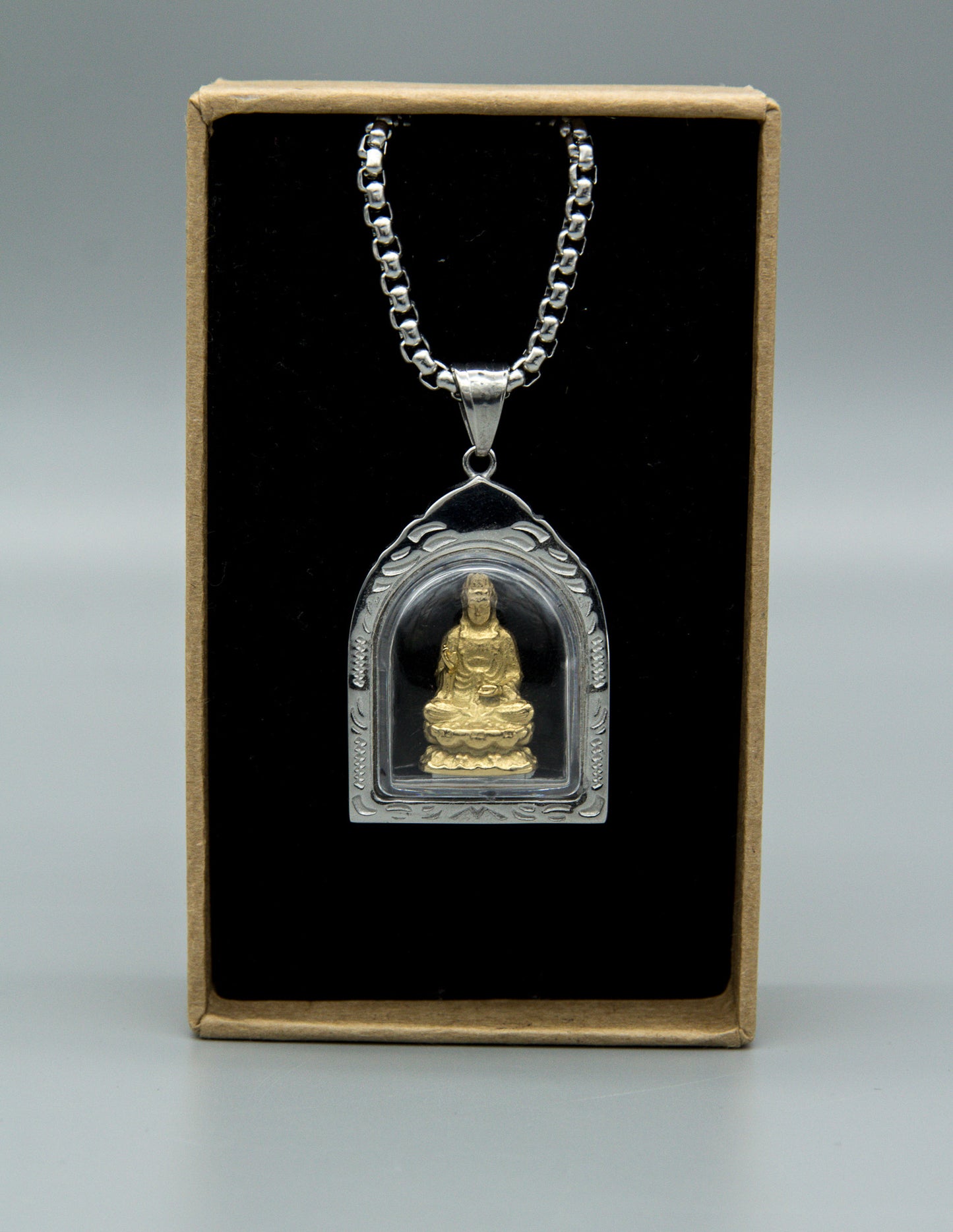 Guanyin Buddha Blase Halskette