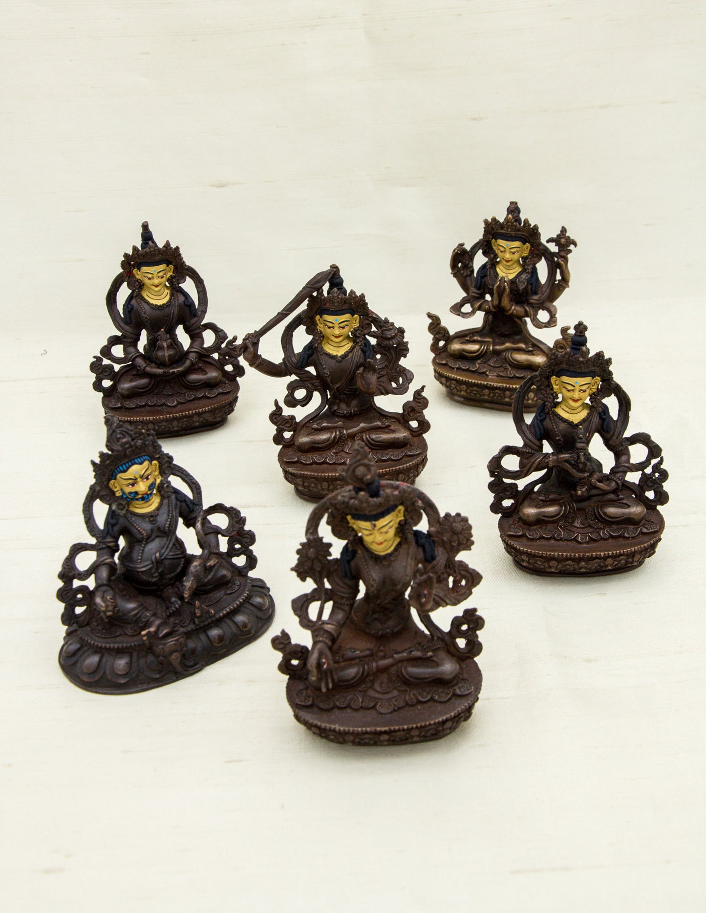 Small Bronze Deity Statues