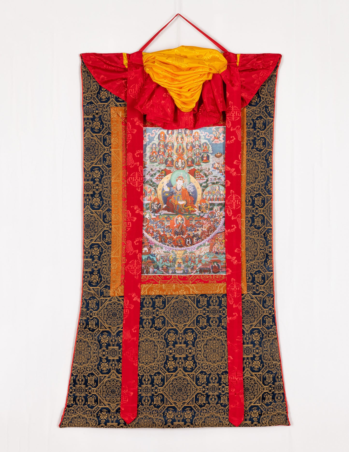 Guru Rinpoche Refuge Tree Thangka I