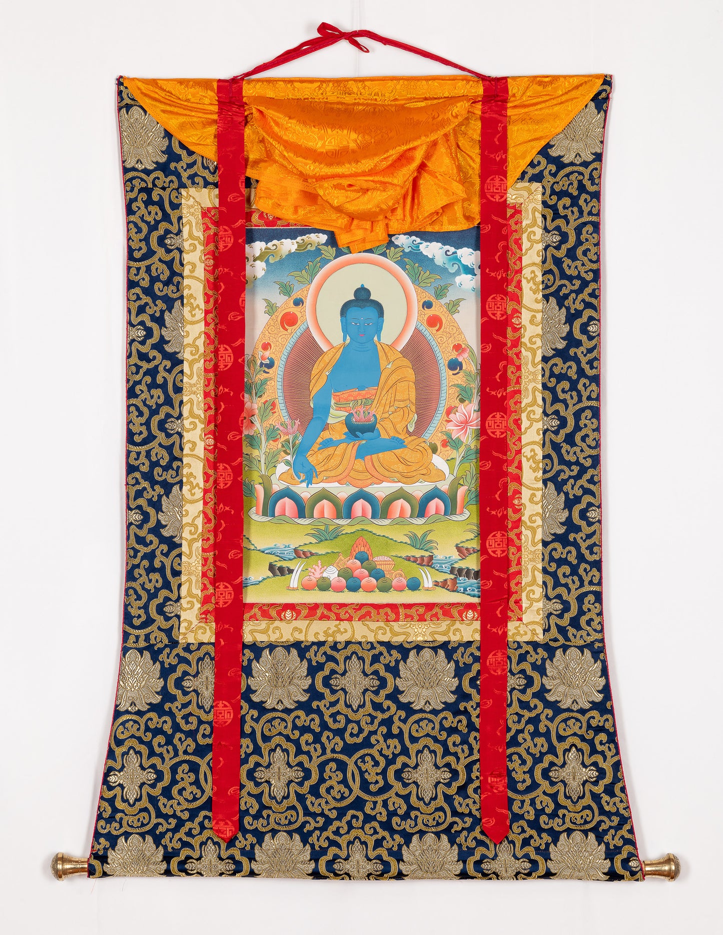 Medizin Buddha Thangka X