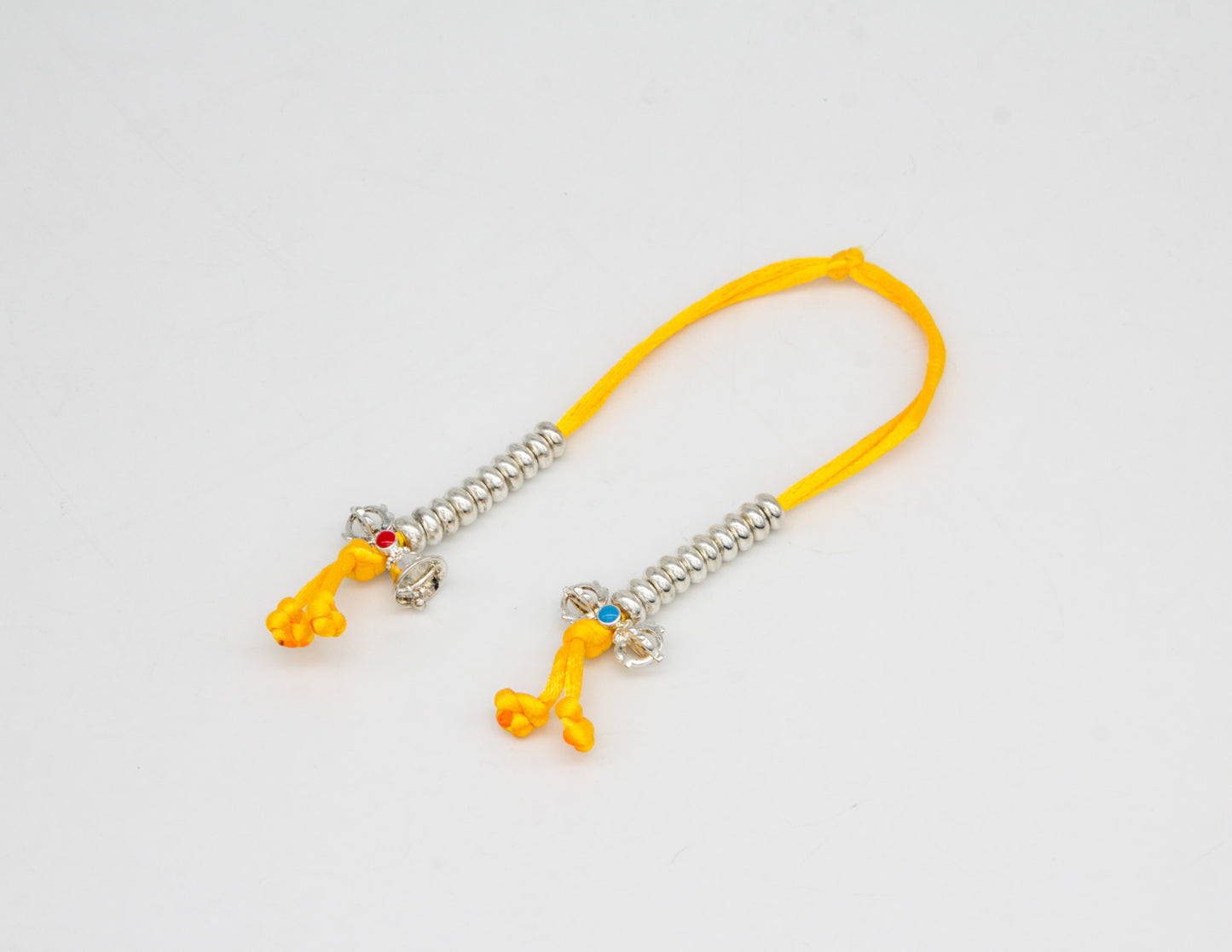 Tibetan Mala Counters with Yellow Cord