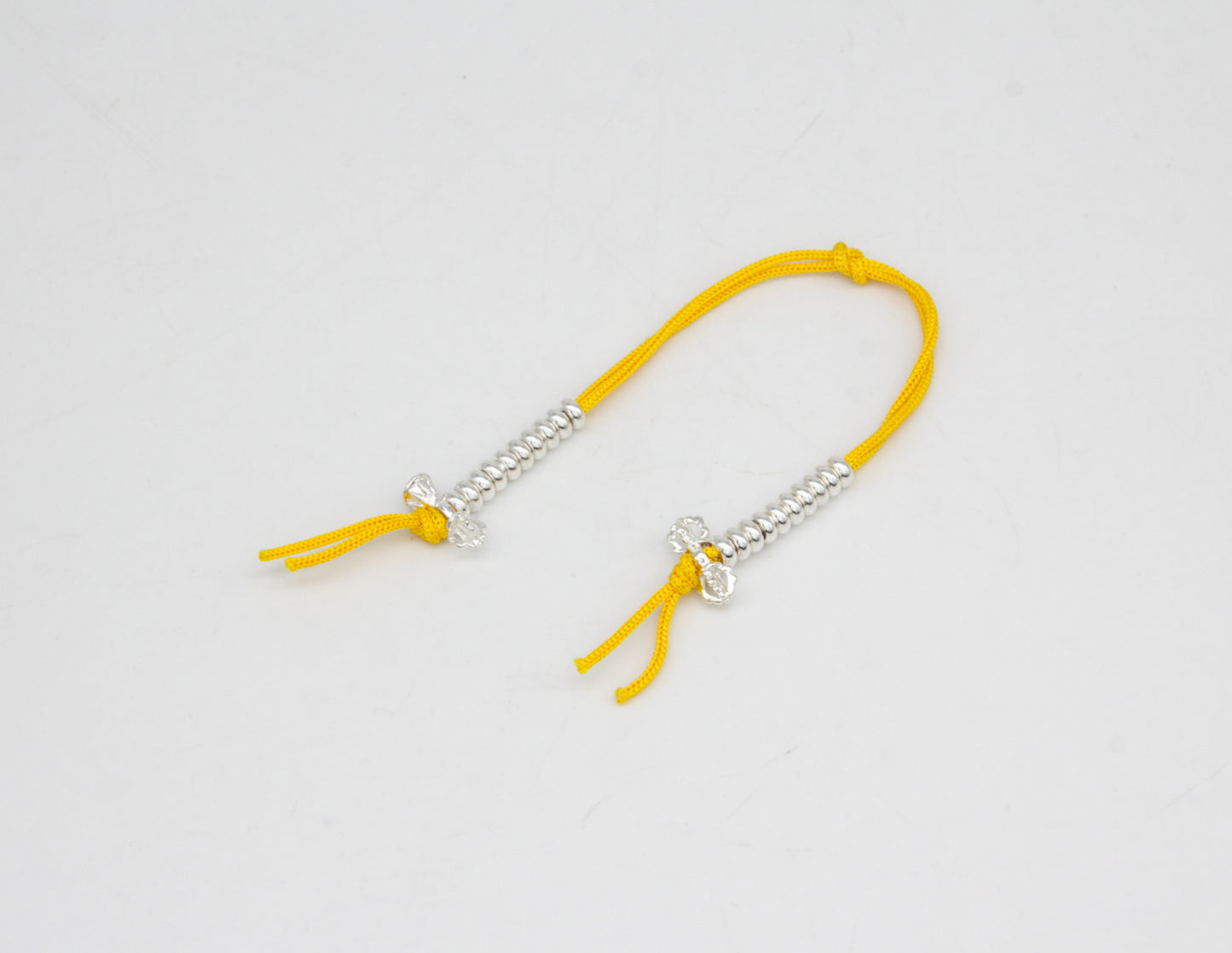 Tibetan Mala Counters with Yellow Cord