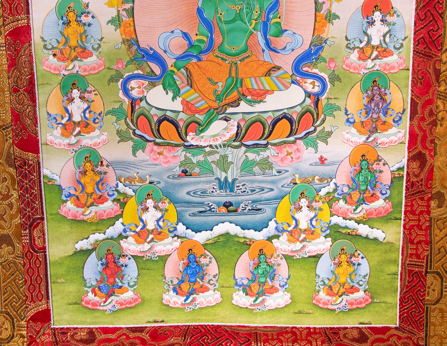 21 Taras Thangka IX
