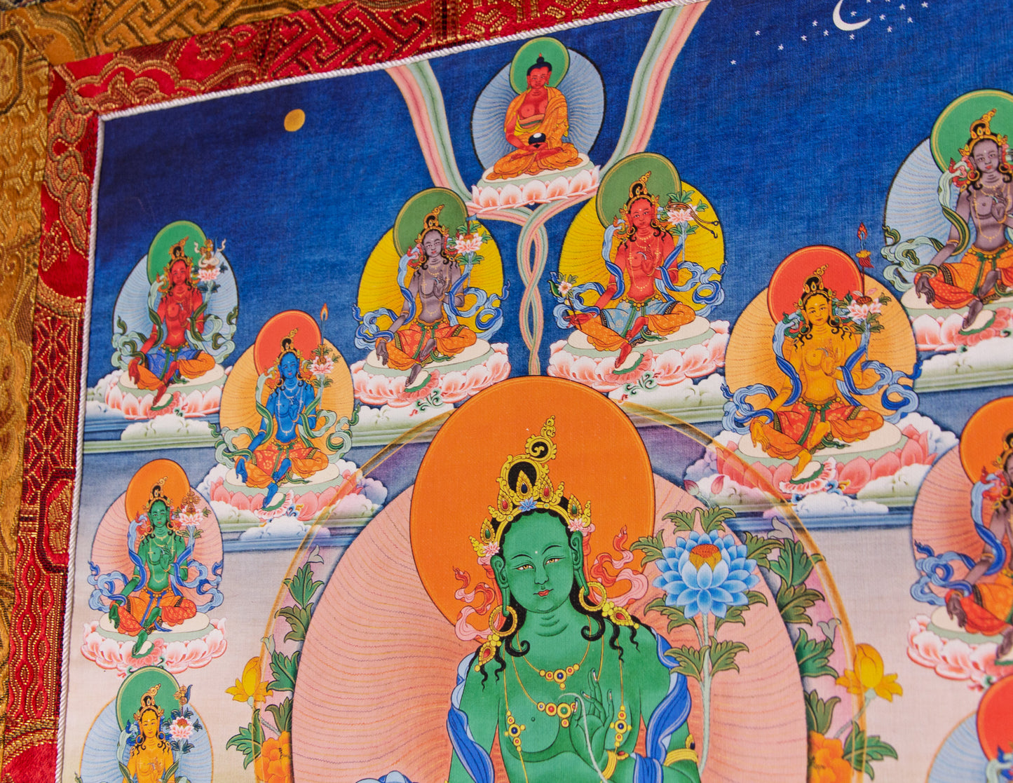 21 Taras Thangka IX