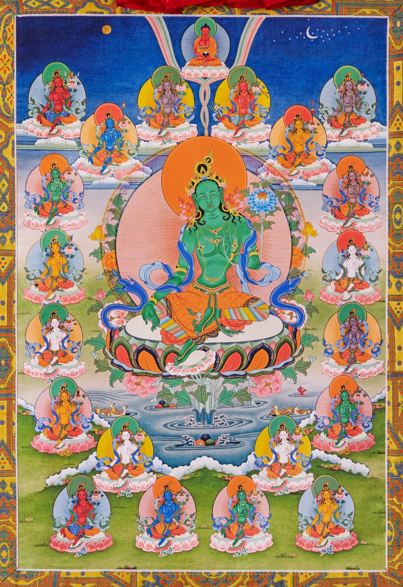 21 Taras Thangka X