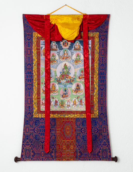 21 Taras Thangka VI