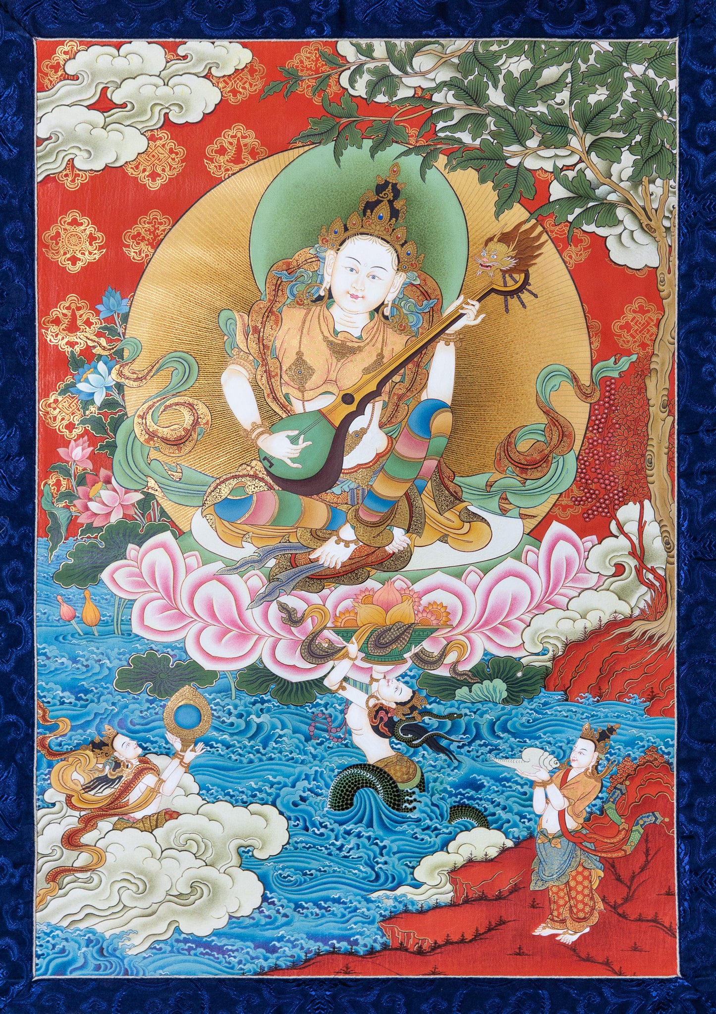 Saraswati Thangka I