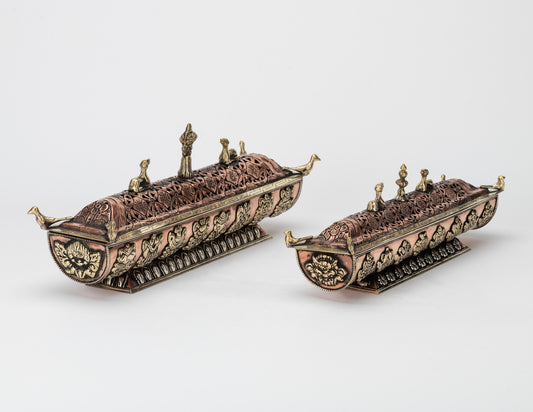 Tibetischer Weihrauchbrenner aus Kupfer