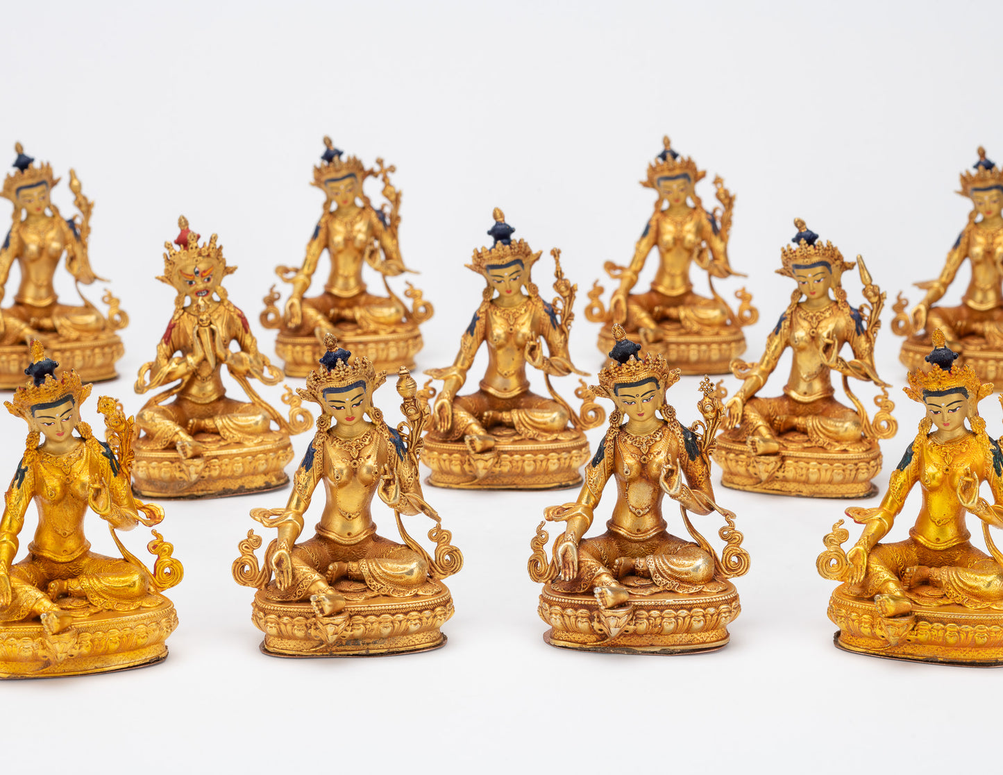 *Exclusive* 21 Taras Statue Set
