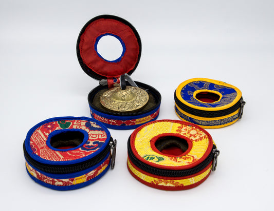 Brocade Case for Tingshas – 9cm