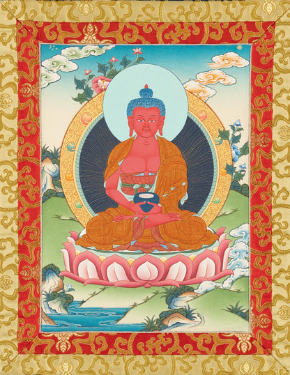 Amitabha Thangka VI