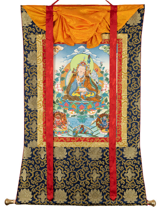 Thangka de Gourou Rinpoché XII