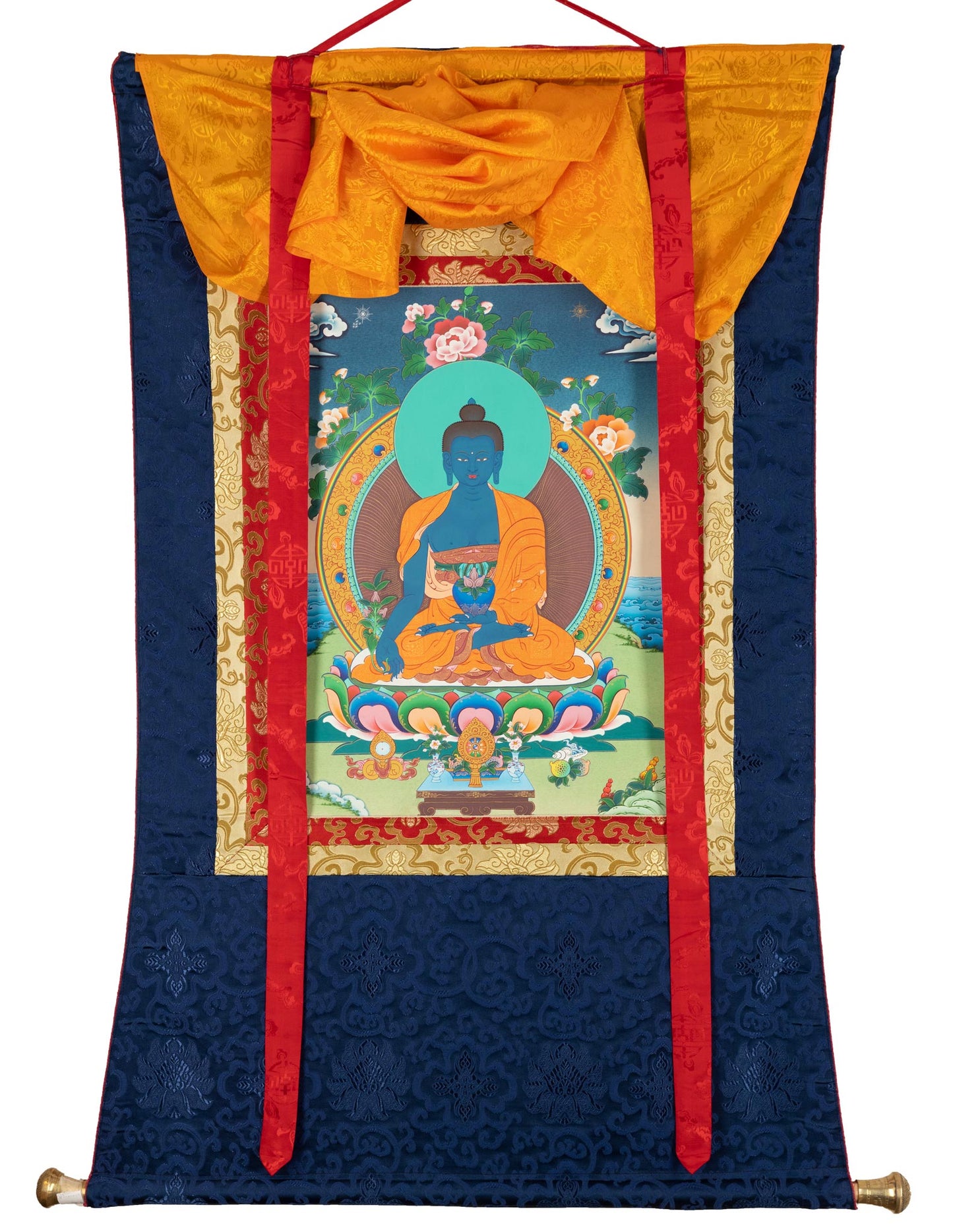 Medicine Buddha Thangka XII