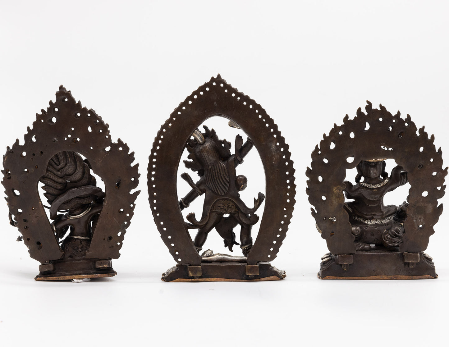 The Protector Trio: Ekajati, Rahula, and Damchen Dorje Lekpa